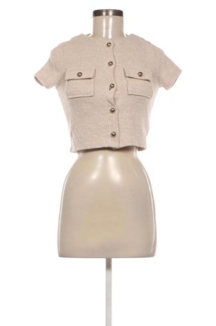 Damen Strickjacke H&M Divided, Größe XS, Farbe Beige, Preis € 19,99