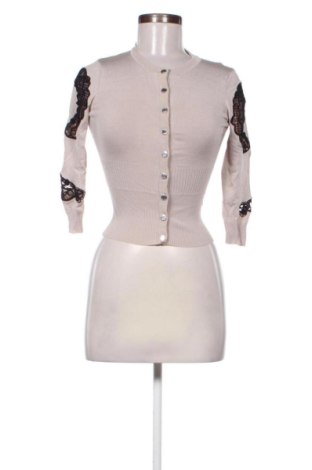 Damski kardigan Karen Millen, Rozmiar XS, Kolor Beżowy, Cena 246,49 zł