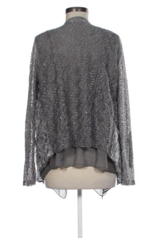 Damen Strickjacke Lisa Tossa, Größe L, Farbe Grau, Preis 27,99 €