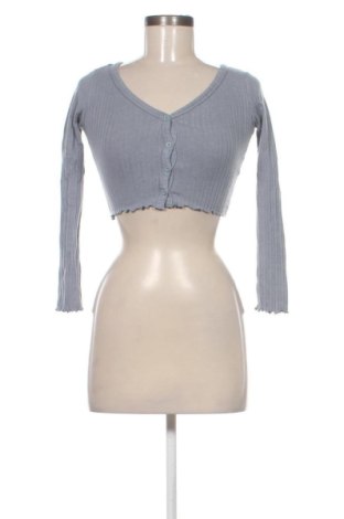 Γυναικεία ζακέτα Pull&Bear, Μέγεθος XS, Χρώμα Μπλέ, Τιμή 17,99 €