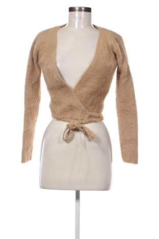 Дамска жилетка Stradivarius, Размер XS, Цвят Кафяв, Цена 15,00 €