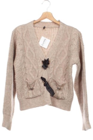Damen Strickjacke Trendyol, Größe XS, Farbe Beige, Preis 21,00 €