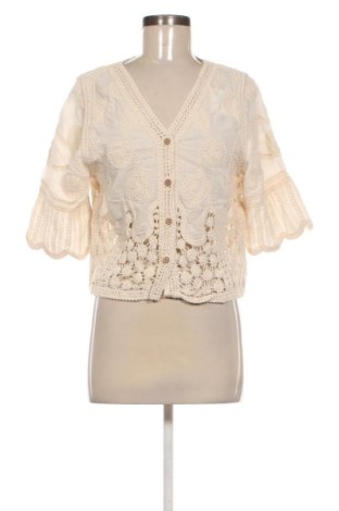 Дамска жилетка Unbranded, Размер M, Цвят Екрю, Цена 5,62 €