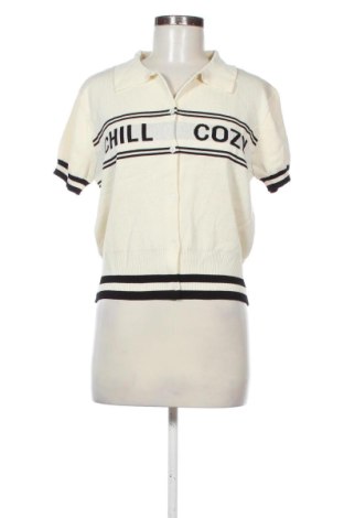 Γυναικεία ζακέτα Unbranded, Μέγεθος L, Χρώμα Εκρού, Τιμή 17,99 €