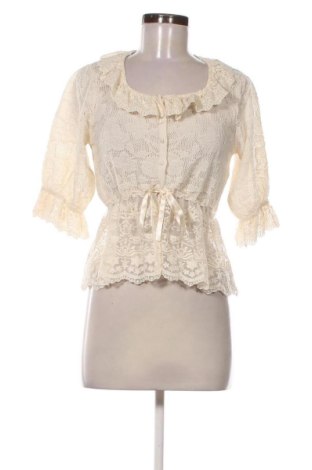 Дамска жилетка Zara, Размер M, Цвят Екрю, Цена 14,31 €