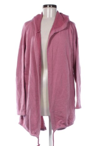 Damen Strickjacke Zwillingsherz, Größe S, Farbe Rosa, Preis 48,00 €