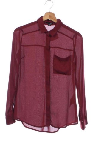 Γυναικείο πουκάμισο Amisu, Μέγεθος XS, Χρώμα Κόκκινο, Τιμή 12,77 €
