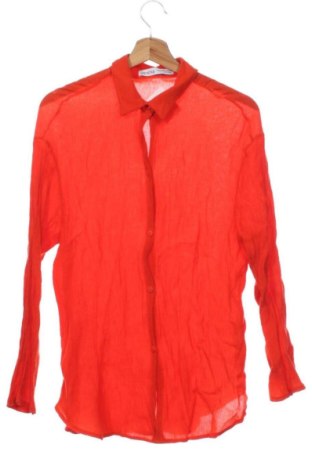 Damenbluse Bershka, Größe XS, Farbe Orange, Preis € 6,99