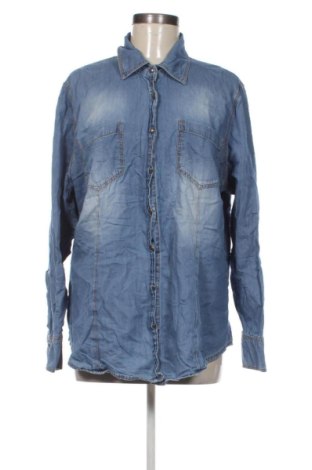 Damenbluse Fiorella Rubino, Größe 3XL, Farbe Blau, Preis 36,99 €