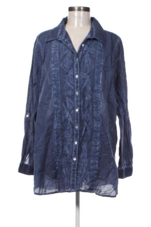 Dámska košeľa  Gina Laura, Veľkosť XL, Farba Modrá, Cena  24,95 €