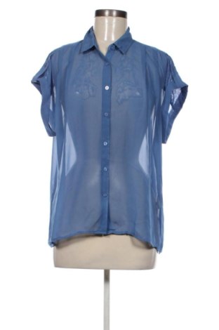 Дамска риза Gina Tricot, Размер M, Цвят Син, Цена 10,00 €