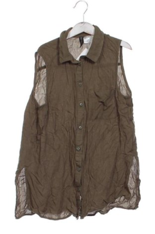 Dámska košeľa  H&M, Veľkosť XXS, Farba Zelená, Cena  12,85 €