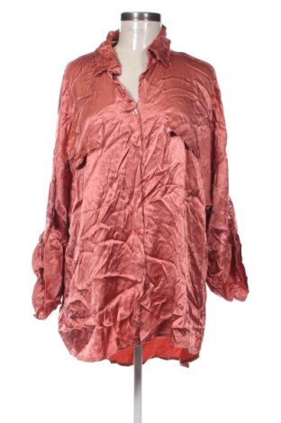 Дамска риза NEW COLLECTION, Размер 4XL, Цвят Розов, Цена 11,75 €