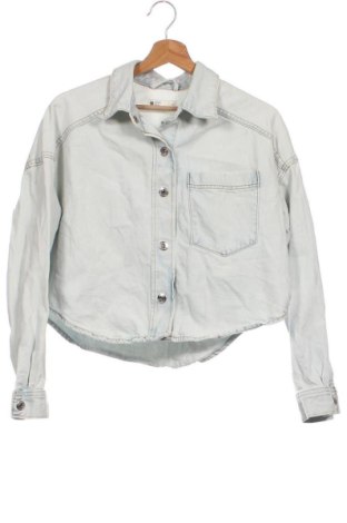 Damska koszula Perfect Jeans By Gina Tricot, Rozmiar XS, Kolor Niebieski, Cena 53,99 zł