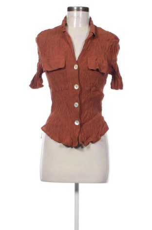 Damenbluse Piazza Italia, Größe M, Farbe Braun, Preis € 16,99