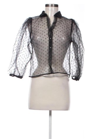 Γυναικείο πουκάμισο Pull&Bear, Μέγεθος S, Χρώμα Μαύρο, Τιμή 15,99 €