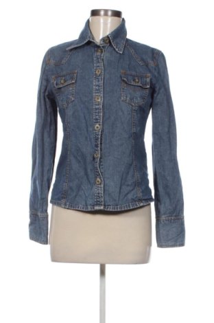 Γυναικείο πουκάμισο S.Oliver, Μέγεθος M, Χρώμα Μπλέ, Τιμή 23,99 €