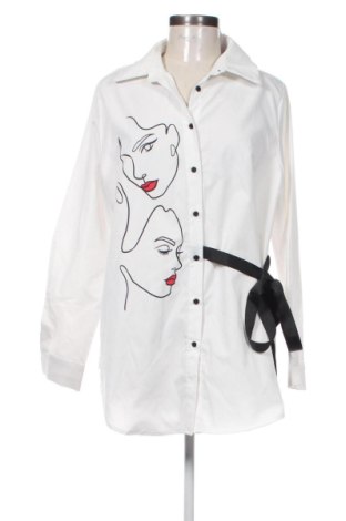 Damska koszula SHEIN, Rozmiar XL, Kolor Biały, Cena 67,99 zł