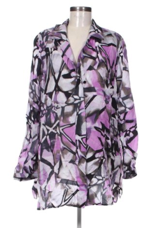 Γυναικείο πουκάμισο Selection By Ulla Popken, Μέγεθος 3XL, Χρώμα Πολύχρωμο, Τιμή 25,99 €