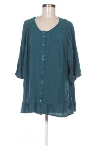 Damska koszula Sheego, Rozmiar XL, Kolor Niebieski, Cena 91,09 zł