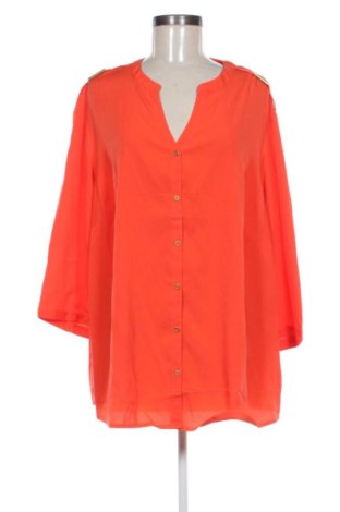 Γυναικείο πουκάμισο Unbranded, Μέγεθος 3XL, Χρώμα Κόκκινο, Τιμή 12,99 €