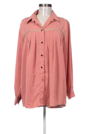 Γυναικείο πουκάμισο Unbranded, Μέγεθος M, Χρώμα Πορτοκαλί, Τιμή 24,99 €