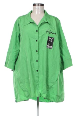 Дамска риза Unbranded, Размер 5XL, Цвят Зелен, Цена 13,00 €