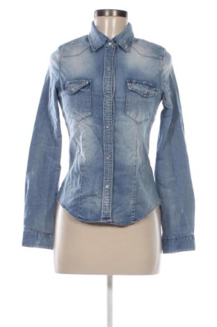 Дамска риза Unbranded, Размер S, Цвят Син, Цена 5,62 €