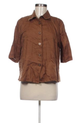 Дамска риза United Colors Of Benetton, Размер L, Цвят Кафяв, Цена 17,38 €
