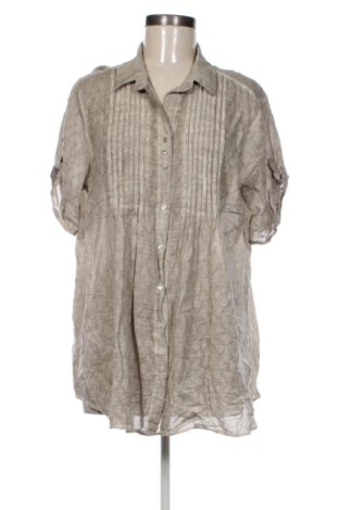 Дамска риза Vlt's By Valentina's, Размер XL, Цвят Бежов, Цена 17,89 €