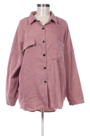 Damska koszula Zanzea, Rozmiar 3XL, Kolor Popielaty róż, Cena 18,99 zł