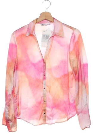 Γυναικείο πουκάμισο Zara, Μέγεθος XS, Χρώμα Πολύχρωμο, Τιμή 28,77 €