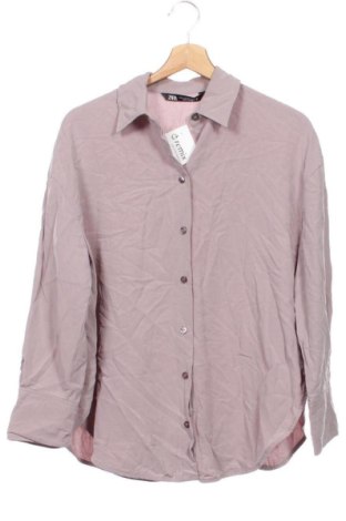 Cămașă de femei Zara, Mărime XS, Culoare Mov, Preț 85,99 Lei