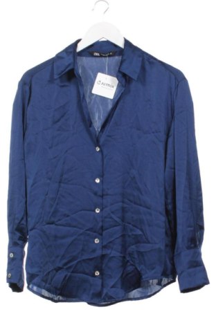 Damenbluse Zara, Größe XS, Farbe Blau, Preis 17,99 €