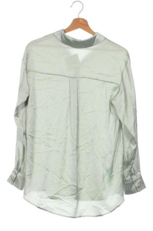 Damenbluse Zara, Größe XS, Farbe Grün, Preis 17,99 €