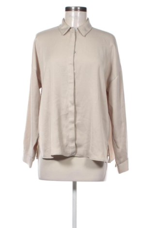 Γυναικείο πουκάμισο Zara, Μέγεθος S, Χρώμα  Μπέζ, Τιμή 16,99 €