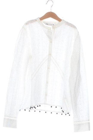 Γυναικείο πουκάμισο Zara, Μέγεθος XS, Χρώμα Λευκό, Τιμή 13,81 €