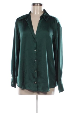 Дамска риза Zara, Размер L, Цвят Зелен, Цена 14,00 €