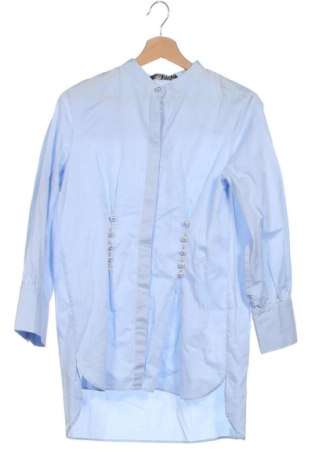 Damenbluse Zara, Größe XS, Farbe Blau, Preis 14,00 €