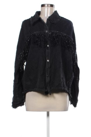 Damenbluse Zara, Größe L, Farbe Grau, Preis 17,99 €