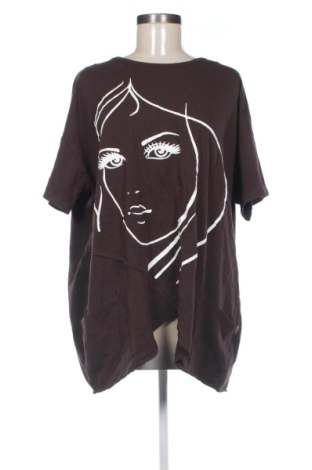 Damen T-Shirt 158c, Größe XXL, Farbe Braun, Preis € 11,99