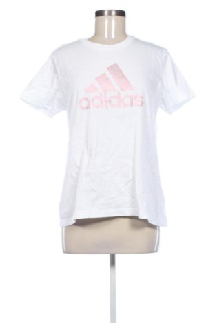 Damen T-Shirt Adidas, Größe XL, Farbe Weiß, Preis 14,00 €