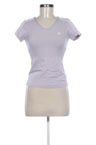 Γυναικείο t-shirt Adidas, Μέγεθος M, Χρώμα Βιολετί, Τιμή 16,99 €