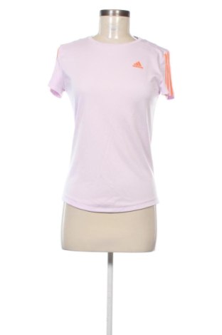 Damski T-shirt Adidas, Rozmiar S, Kolor Fioletowy, Cena 70,99 zł