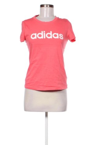 Γυναικείο t-shirt Adidas, Μέγεθος S, Χρώμα Ρόζ , Τιμή 13,80 €