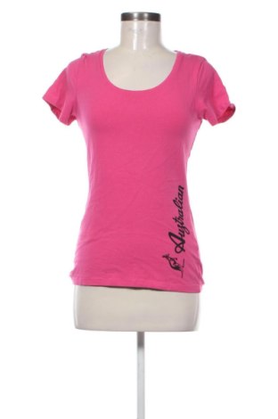 Damski T-shirt Australian, Rozmiar M, Kolor Różowy, Cena 48,99 zł