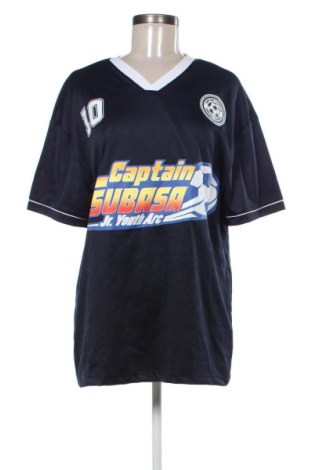 Damski T-shirt Bershka, Rozmiar M, Kolor Niebieski, Cena 37,99 zł