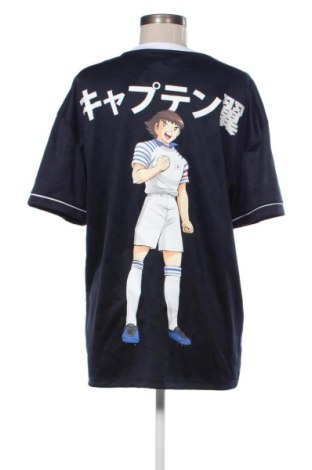 Damski T-shirt Bershka, Rozmiar M, Kolor Niebieski, Cena 37,99 zł