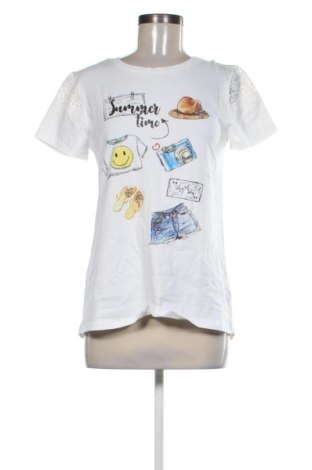 Damen T-Shirt Bluoltre, Größe M, Farbe Weiß, Preis € 9,00