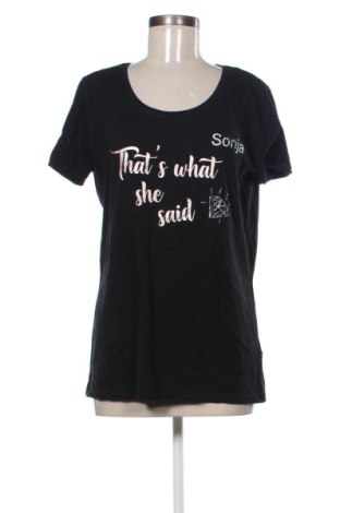 Damski T-shirt C&A, Rozmiar L, Kolor Czarny, Cena 45,99 zł